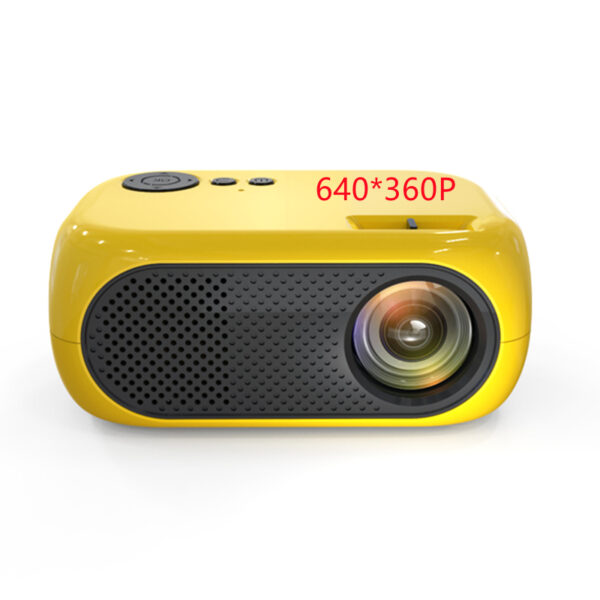 Salange M24 Portable Projector 640*360P LED LCD Mini Beamer For Kids Story Home Theater Pocket Projector